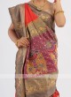 Dual Shade Silk Saree